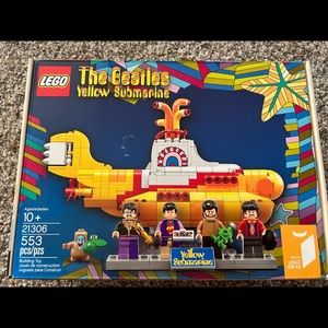 The Beatles Yellow Submarine Lego Set- retired set